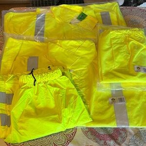 High-Visibility Yellow Safety Apparel